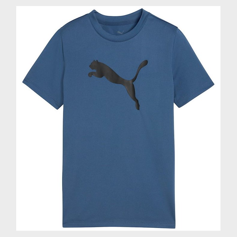 Puma T-shirt - Tad - Dark Indigo m. Logo