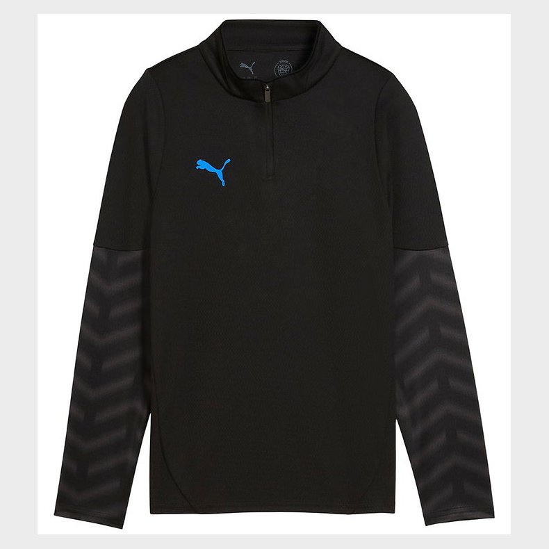 Puma Bluse m Lynl�s - Sort m. Bl�