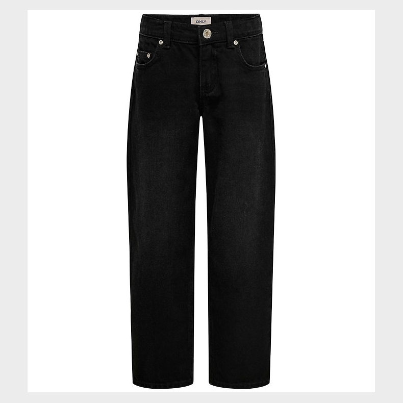 Kids Only Jeans - Straight - KogLumi - Washed Black