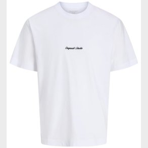 Jack & Jones T-shirt - Noos - JorNorrebro - Bright White m. Logo