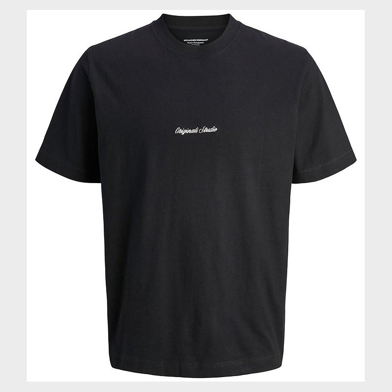 Jack & Jones T-shirt - Noos - JorNorrebro - Sort m. Logo