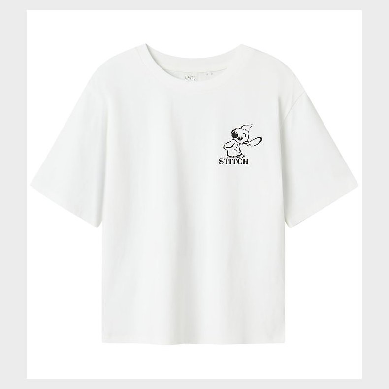 LMTD T-shirt - NlfJuzi - Bright White