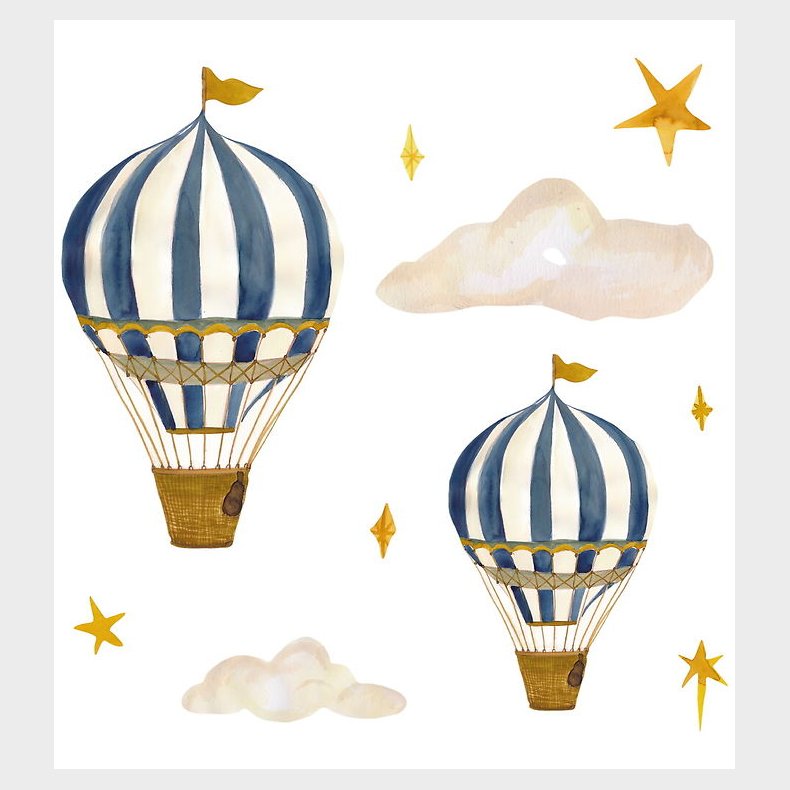 Thats Mine Vg Klistermrker - Dreamy Balloons - Blue