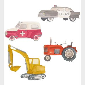 Thats Mine Vg Klistermrker - Heroes on wheels - Multi