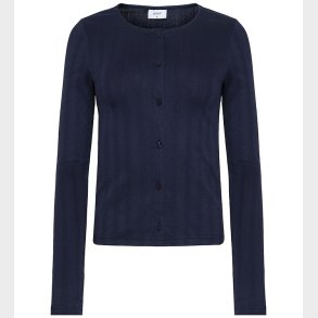 Grunt Cardigan - GrPrat - Navy m. Hulmnster