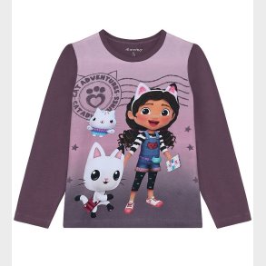 Minymo Bluse - Gabby - Black Plum