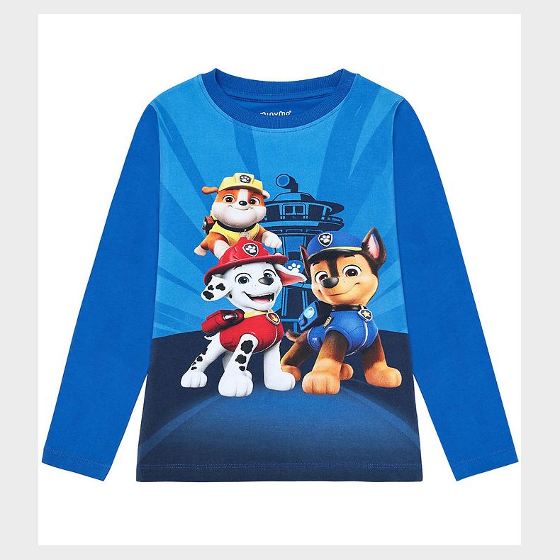 Minymo Bluse - Paw Patrol - Lapis Blue