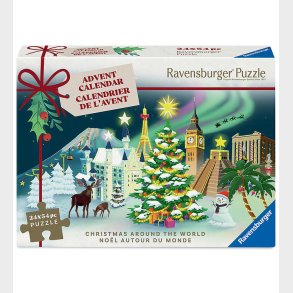 Ravensburger Puslespil - 24x54 Brikker - Julekalender