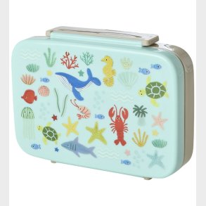 Rice Madkasse - 6 Rum - Ocean Print - Bl