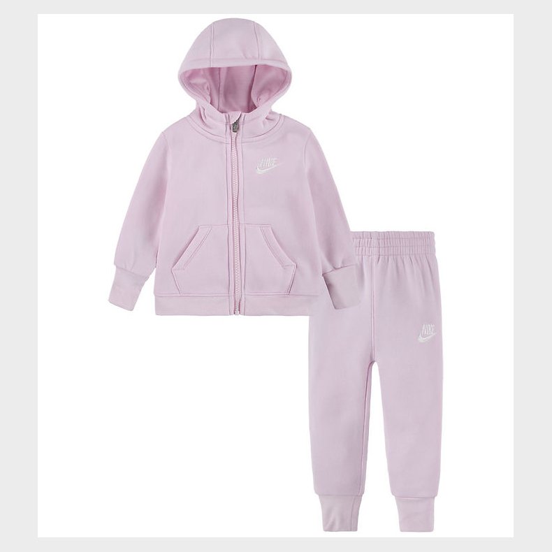 Nike Sweatst - Cardigan/Sweatpants - Pink Foam