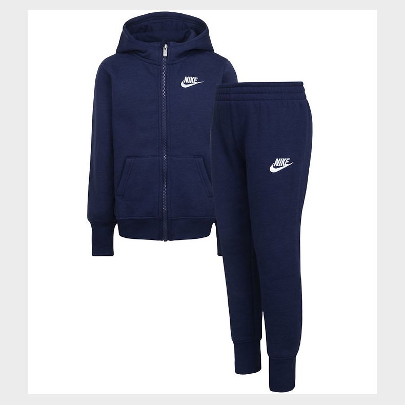 Nike Sweatst - Cardigan/Sweatpants - Midnight Navy