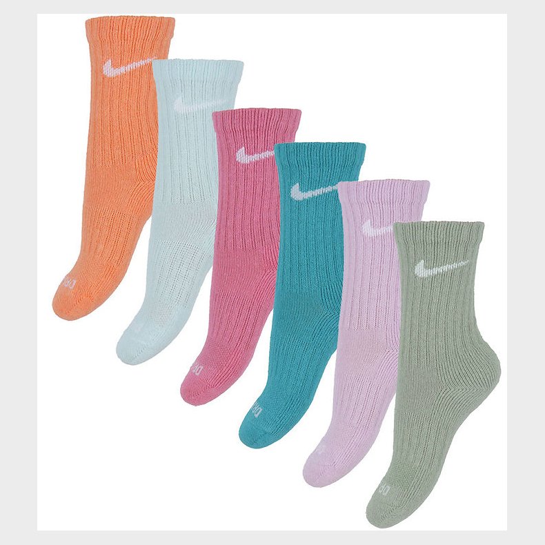 Nike Strmper - Performance Basic - Dri-Fit - 6-pak - Glacier Bl