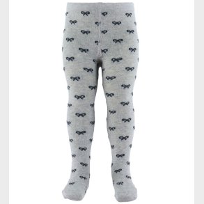 Fuzzies Strmpebukser - Light Grey m. Sorte Sljfer