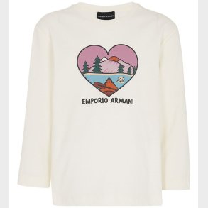 Emporio Armani Bluse - Off White m. Hjerte