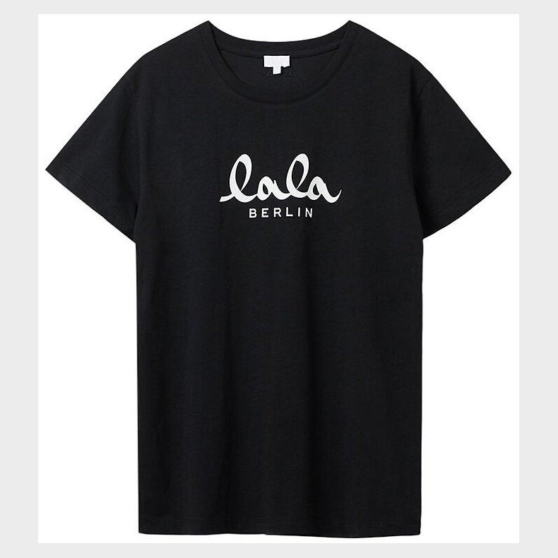 Lala Berlin T-shirt - Lala - Sort m. Hvid