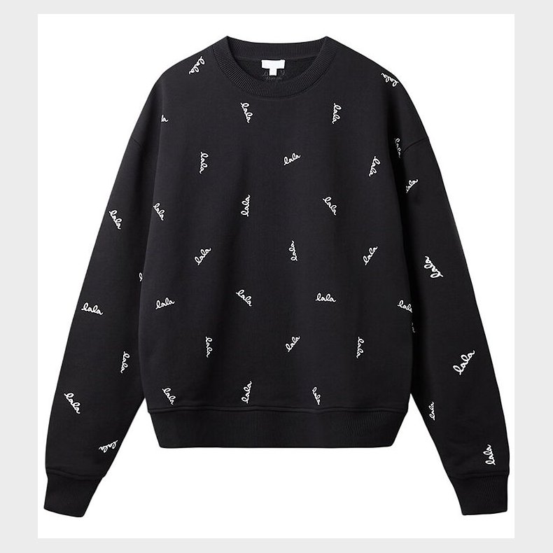 Lala Berlin Sweatshirt - Shiloh - Sort m. Hvid