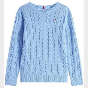 Tommy Hilfiger Bluse - Strik - Cloudy Blue