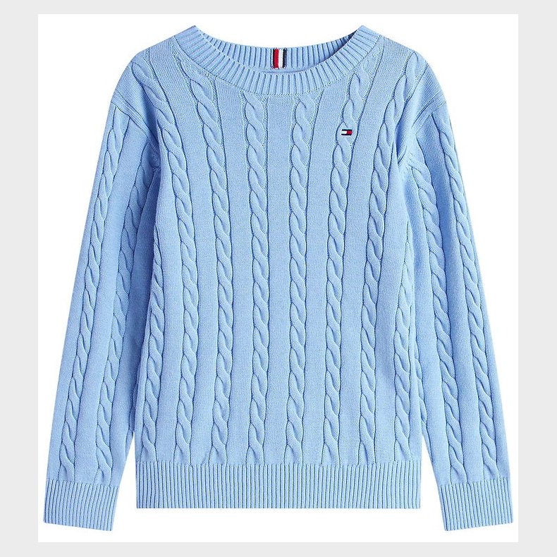 Tommy Hilfiger Bluse - Strik - Cloudy Blue
