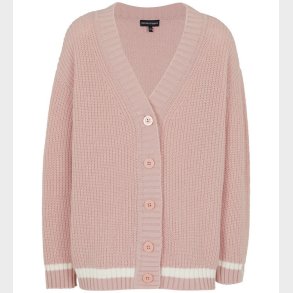 Emporio Armani Cardigan - Strik - Burnished Lilac
