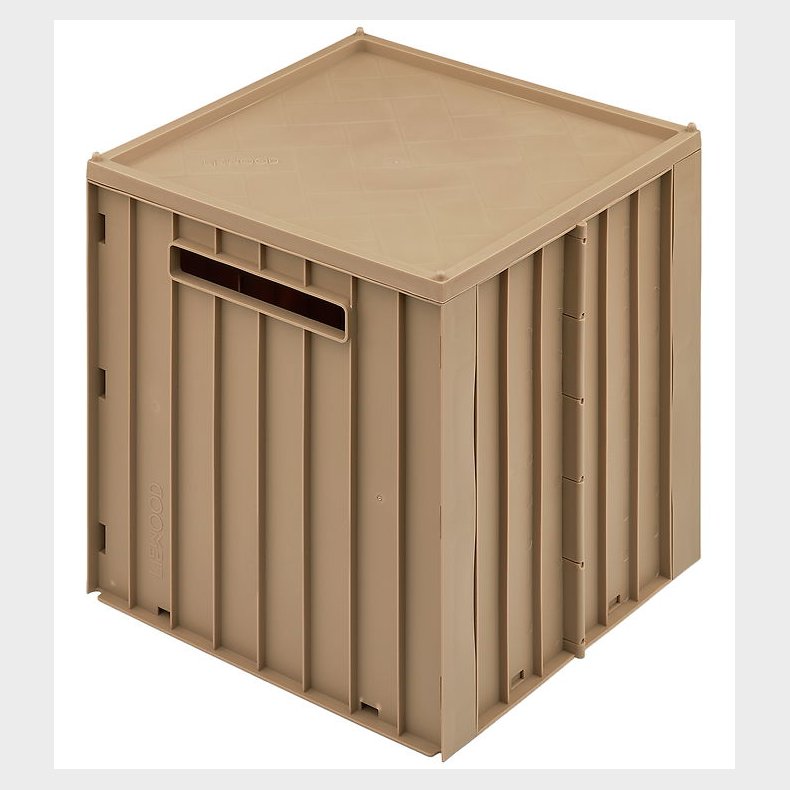 Liewood Foldekasse m. L�g - 30,5x32x31,5 cm - Elijah - Oat