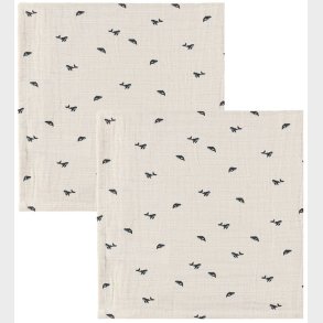 Liewood Stofbleer - Musselin - 2-Pak - Lewis - Mini Whale/Sandy