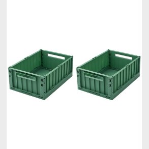 Liewood Foldekasse - 2-Pak - Weston - Medium - Dusty Ivy