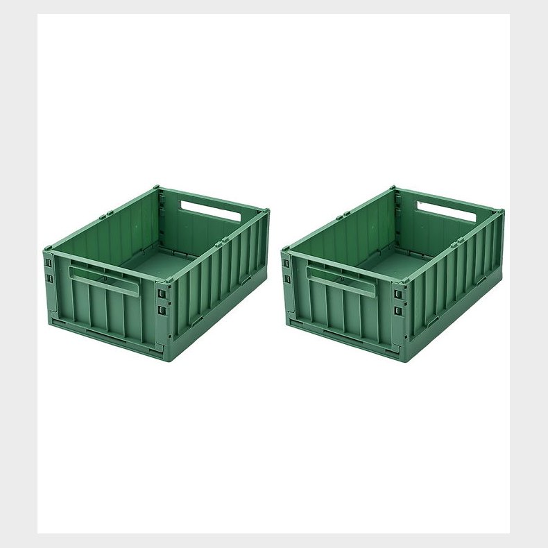 Liewood Foldekasse - 2-Pak - Weston - Medium - Dusty Ivy