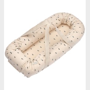 Liewood Babynest/lift - Gro - Mini Whale/Sandy