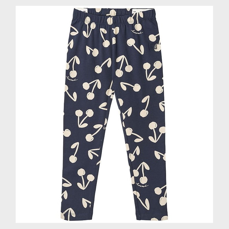 Liewood Leggings - Marie - Cherry Blossom/Classic Navy