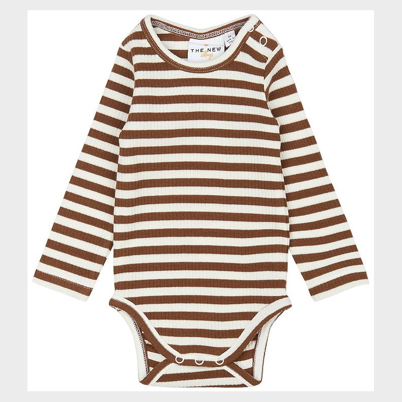 The New Siblings Body l/� - Rib - TnsbFro - Toffee Striped