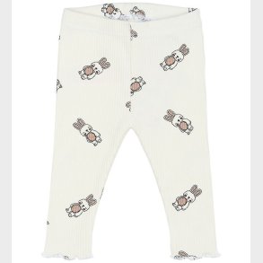 The New Leggings - Rib - TnsbPippa - Cloud Dancer AOP