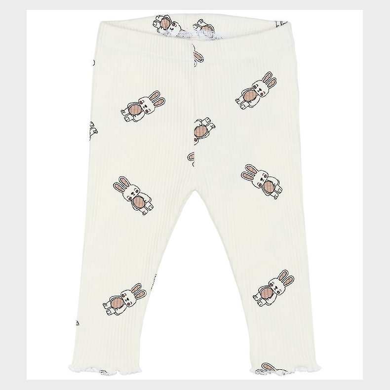 The New Leggings - Rib - TnsbPippa - Cloud Dancer AOP