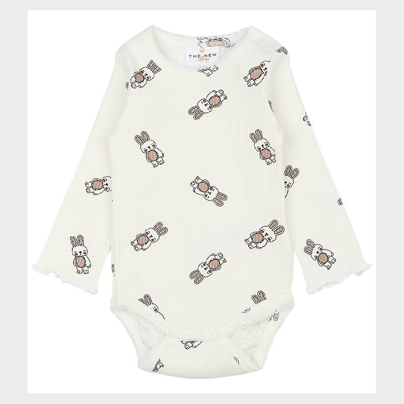 The New Body l/ - Rib - TnsbPippa - Cloud Dancer AOP