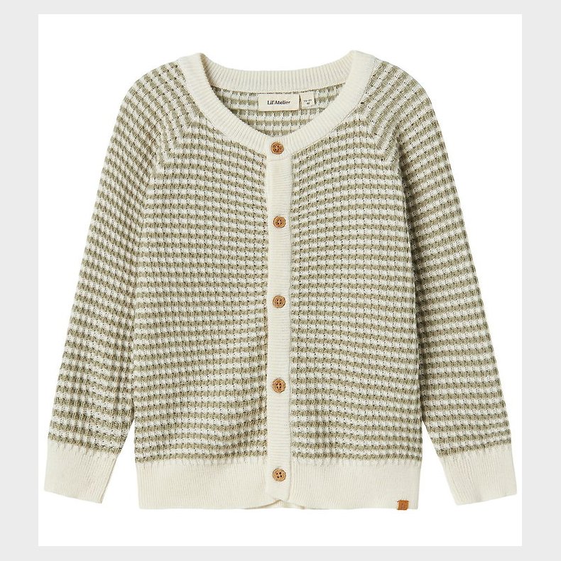 Lil' Atelier Cardigan - Strik - NmmHalma - Seagrass
