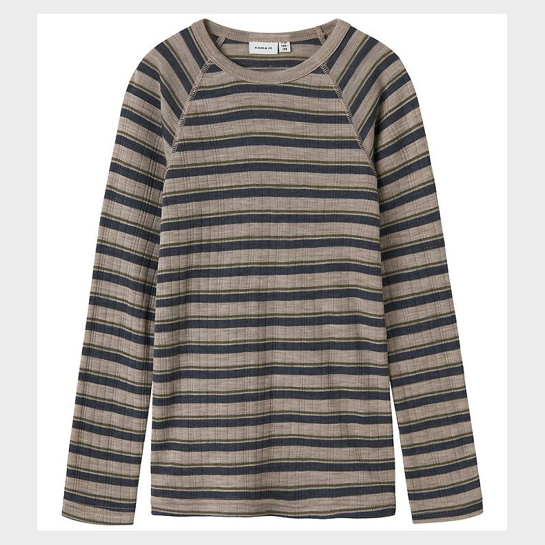 Name It Bluse - Uld - NkmWang - Satellite/Ombre Blue