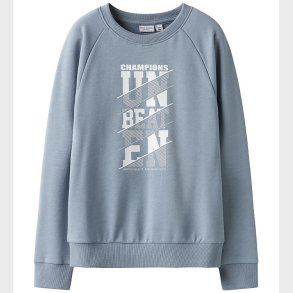 Name It Sweatshirt - NkmVion - Dusty Blue/Unbeaten