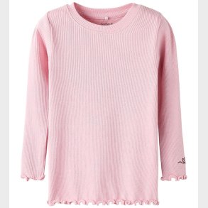 Name It Bluse - Rib - Nmfkayla - Bleached Mauve