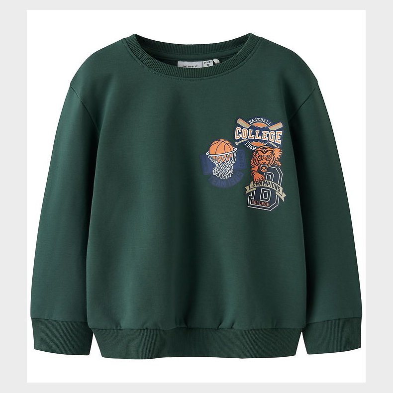 Name It Sweatshirt - NmmLeland - Garden Topiary