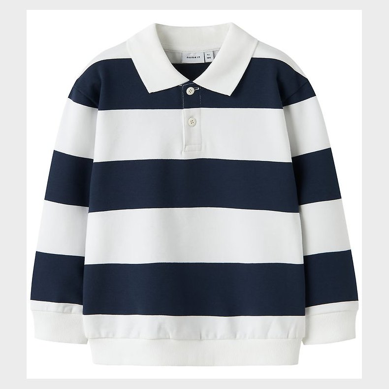 NameIt PoloBluse - NmmLeopold - Bright White