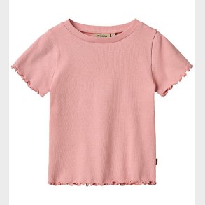 Wheat T-shirt - Rib - Alicia - Rose