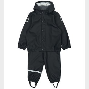 Mikk-Line Regntj m. Seler - PU - Dark Navy