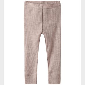 Name it Leggings - Rib - Noos - NbnWax - Shadow Grey