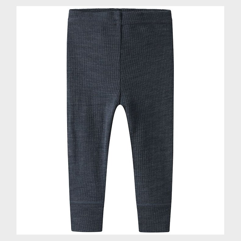 Name It Leggings - Uld - Rib - Noos - NbnWax - Ombre Blue