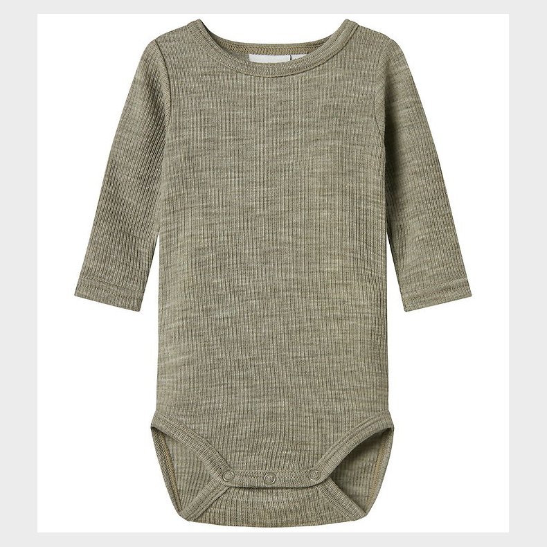 Name It Body l/ - Uld - Rib - Noos - Dried Sage