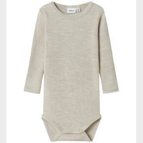 Name It Body l/ - Uld - Rib - Noos - NbnWax - Nacreous Cloud