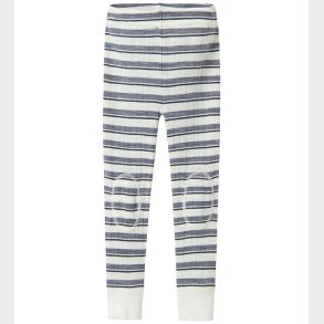 Name It Leggings - Uld - Noos - NmmWang - Folkstone Gray/Snow Wh