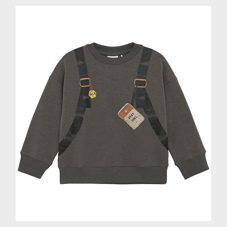 Minymo Sweatshirt - Dark Gull Grey