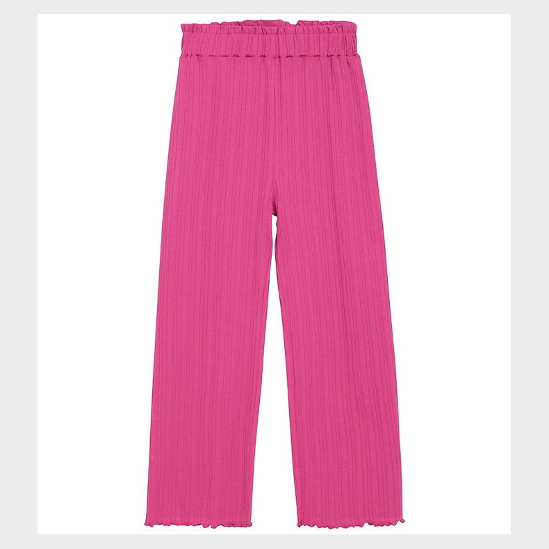 Minymo Bukser - Rib - Fuchsia Fedora