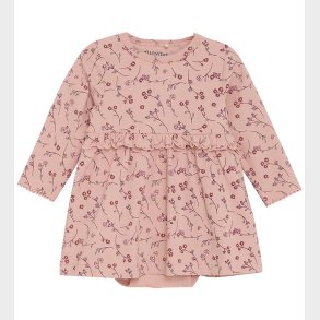 Minymo Kjole - AOP - Misty Rose