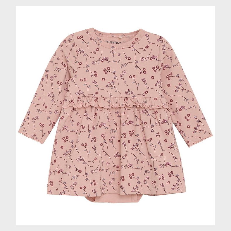 Minymo Kjole - AOP - Misty Rose